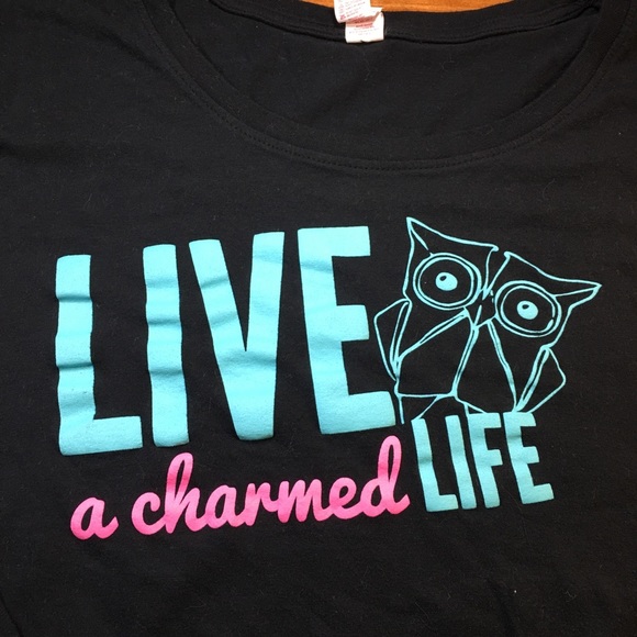 Origami Owl Long Sleeve Ladies 2xl Olive Tee